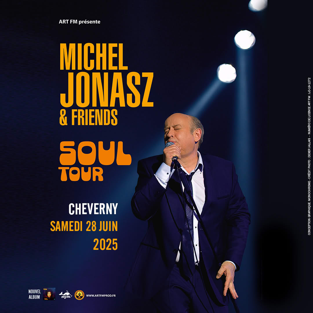 Michel Jonasz au château de Cheverny le 28 juin dans le cadre de Jazzin' Cheverny