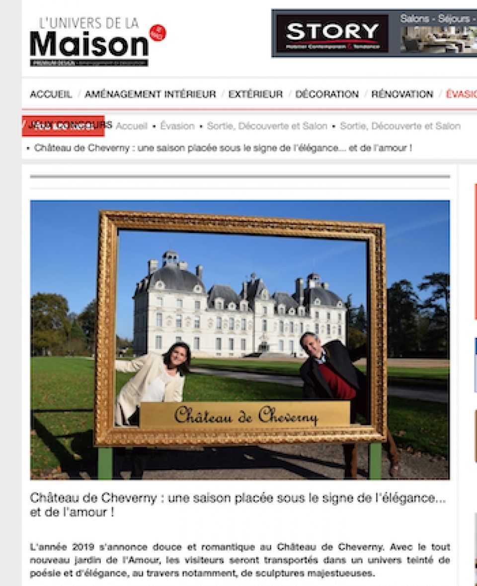 L Univers De La Maison Chateau De Cheverny Une Saison Placee Sous Le Signe De L